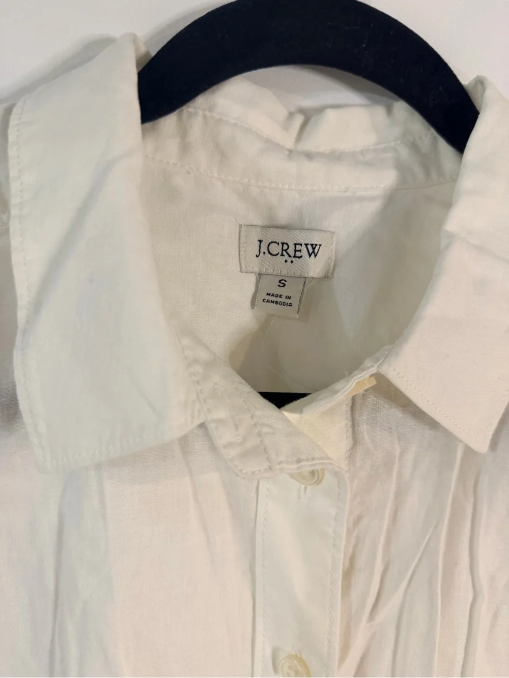 J. Crew slim fit linen blend shirt